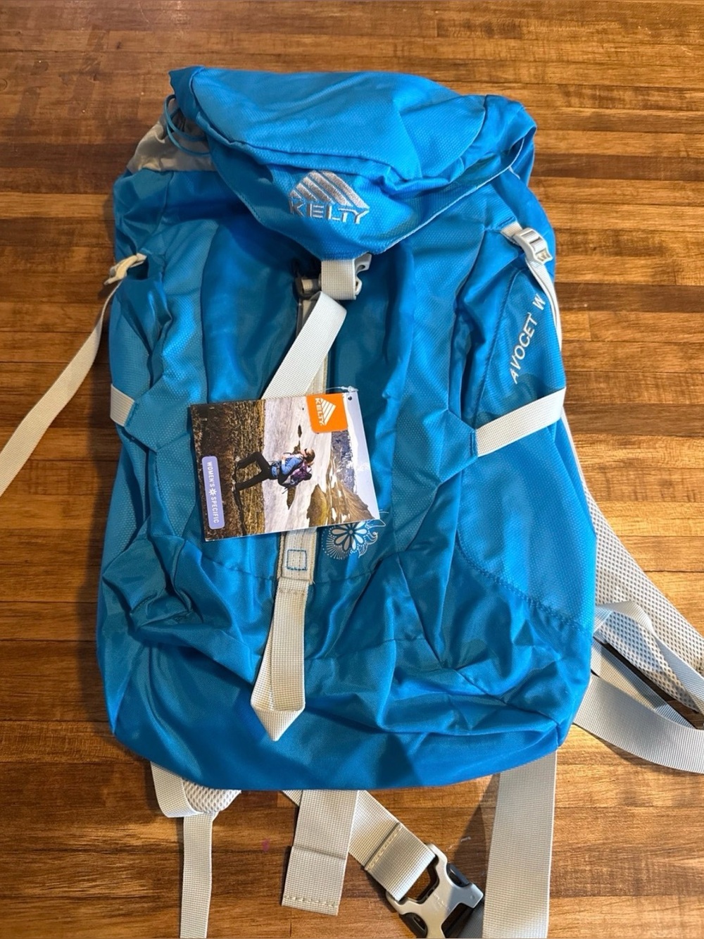 Brand New Kelty Womens Avocet Backpack Blue 30L Deep Ws Hiking